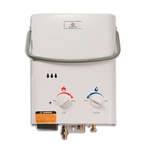 Eccotemp L5 a great water heater for the outdoors.)