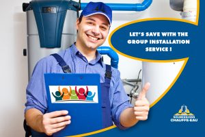 How does the group installation service work?)