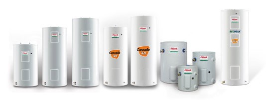 See all hot water tanks that are made by Giant. 